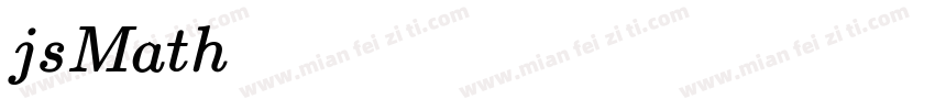 jsMath cmti10 cmti10字体转换